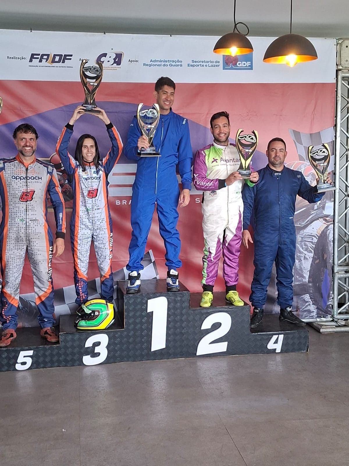 PÓDIO — CAMPEONATO FADF